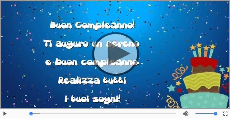 Buon Compleanno!