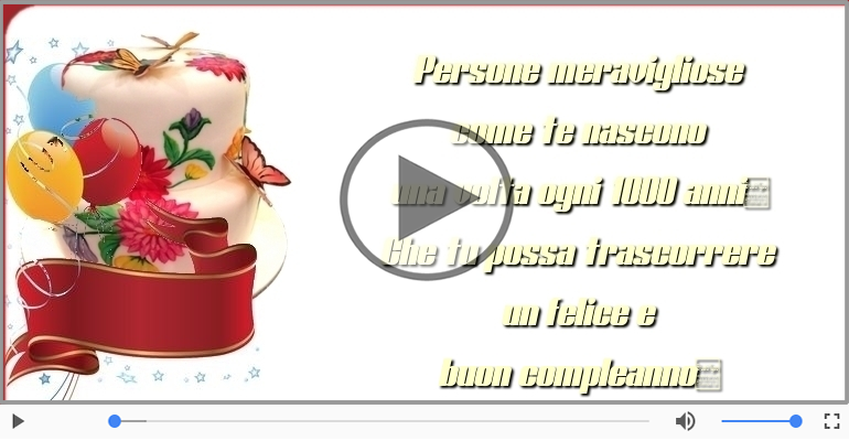 Buon compleanno!