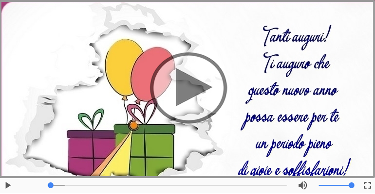 Tanti auguri!