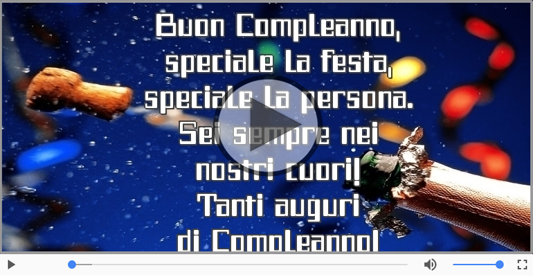 Buon compleanno!