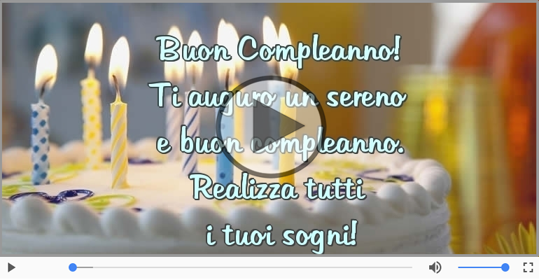 Buon Compleanno!