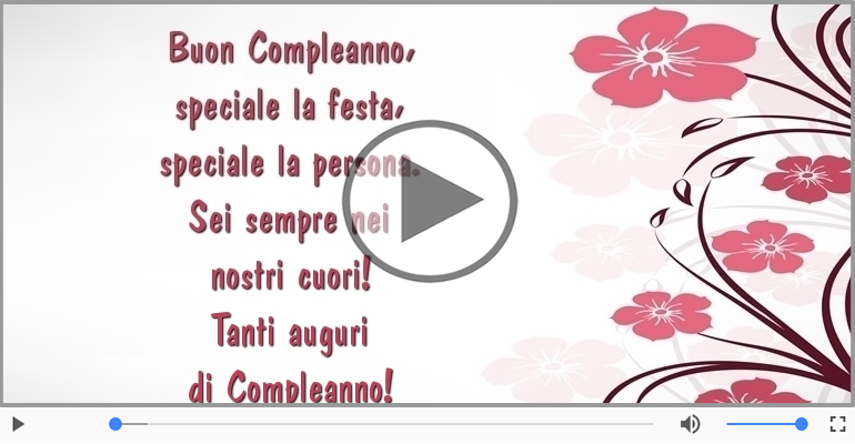 Buon compleanno!