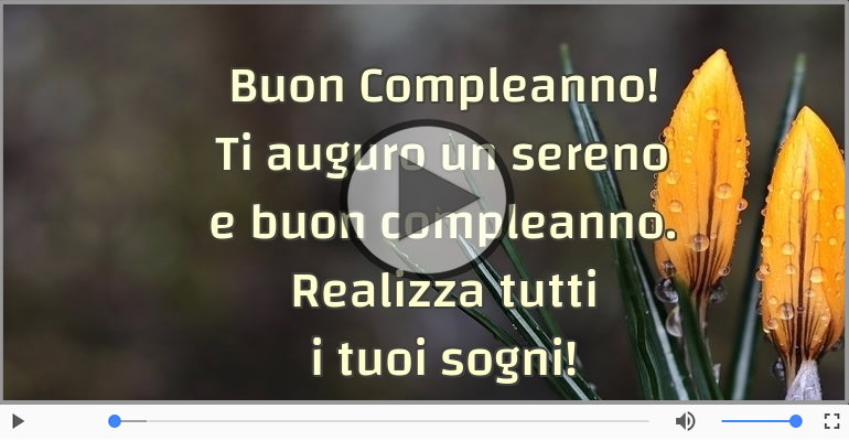 Buon Compleanno!