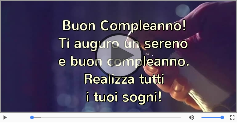 Buon Compleanno!