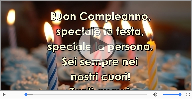 Buon compleanno!