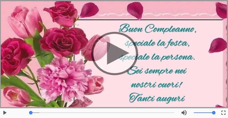 Buon compleanno!