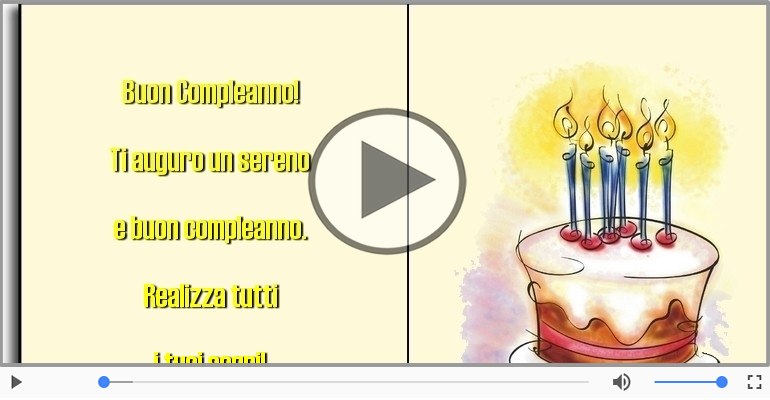 Buon Compleanno!