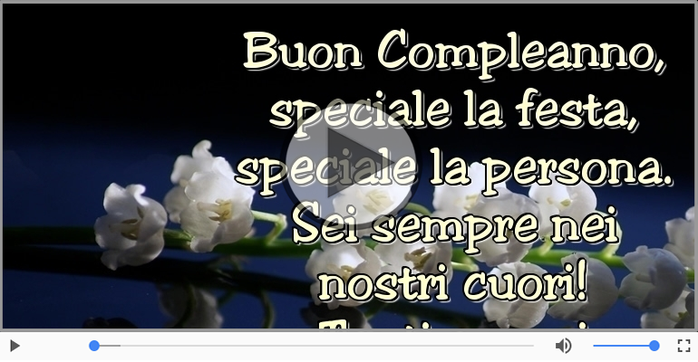 Buon compleanno!