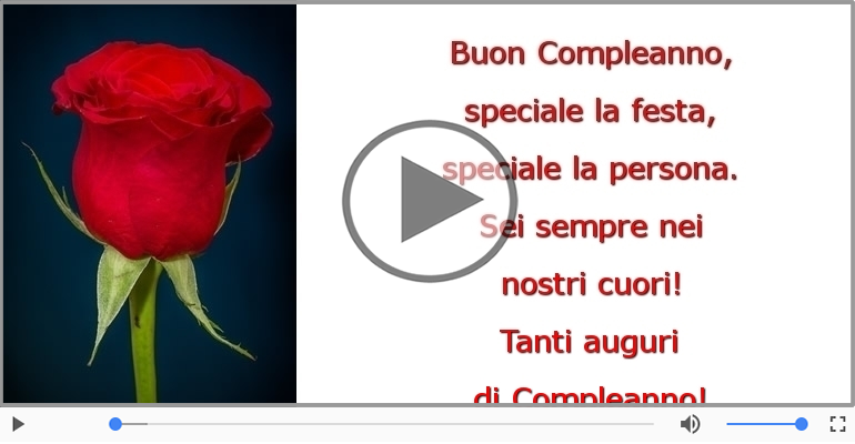 Buon compleanno!