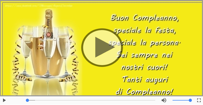Buon compleanno!
