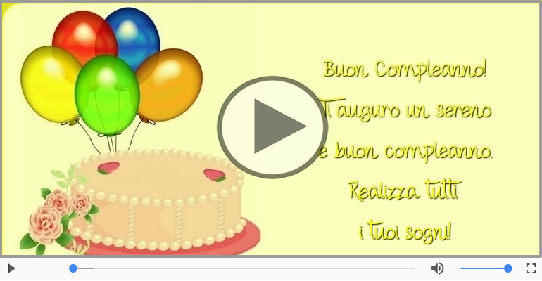Buon Compleanno!