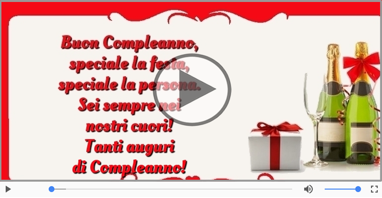 Buon compleanno!