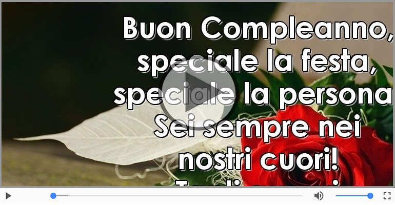 Buon compleanno!