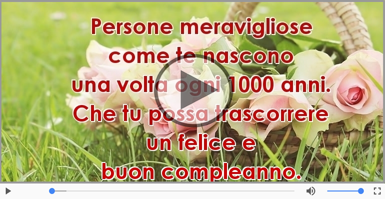 Buon compleanno!