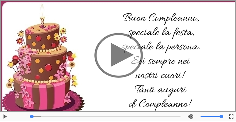 Buon compleanno!