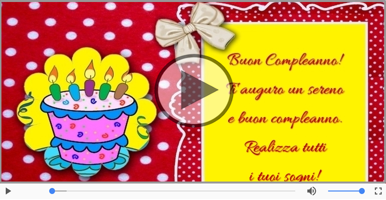 Buon Compleanno!