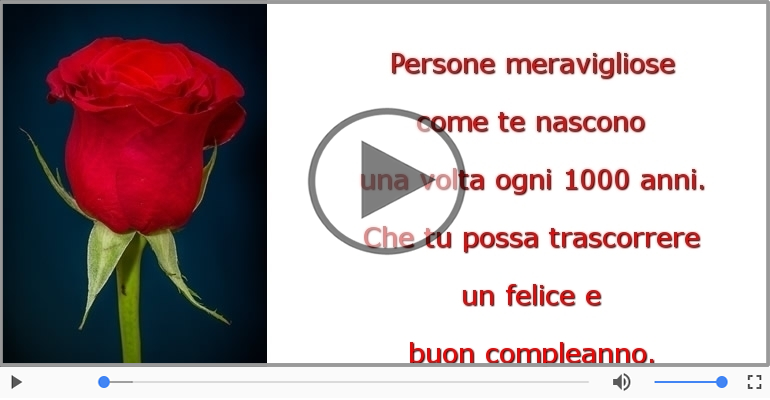 Buon compleanno!