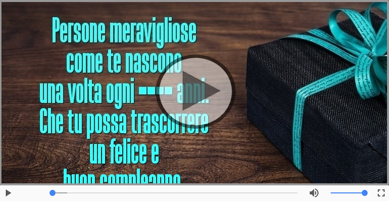 Buon compleanno!