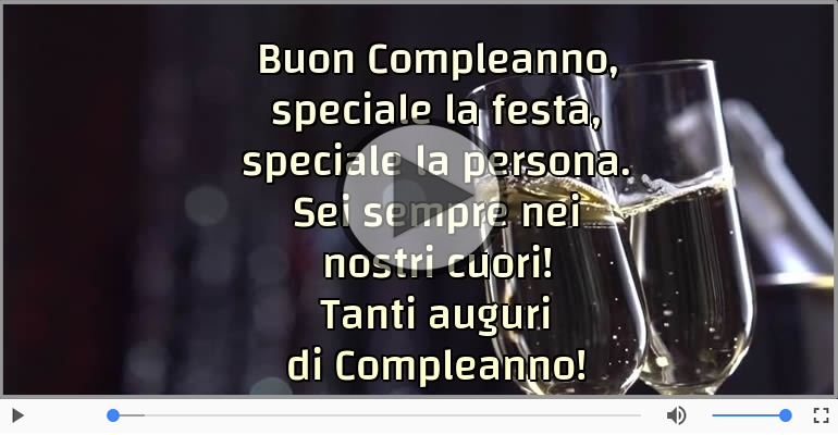 Buon compleanno!