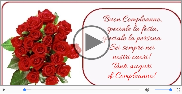 Buon compleanno!