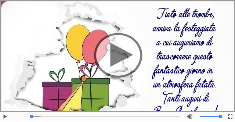 Tanti auguri di Buon Compleanno!