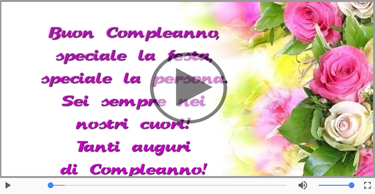 Buon compleanno!