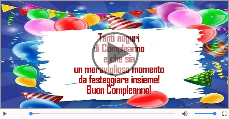 Buon Compleanno!