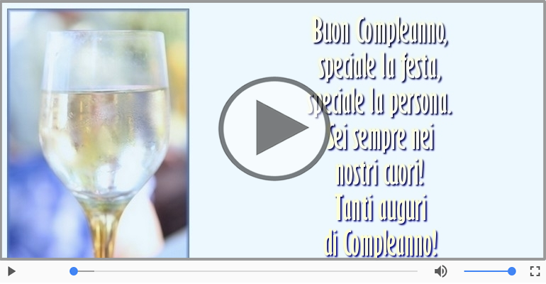 Buon compleanno!