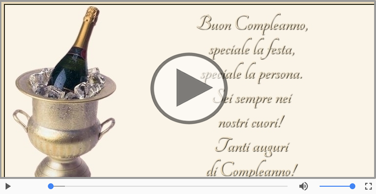 Buon compleanno!
