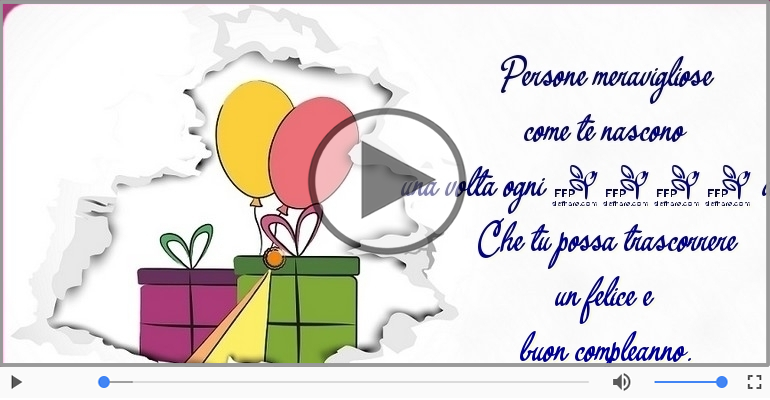 Buon compleanno!