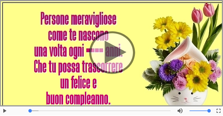 Buon compleanno!