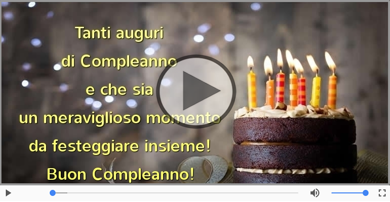 Buon Compleanno!