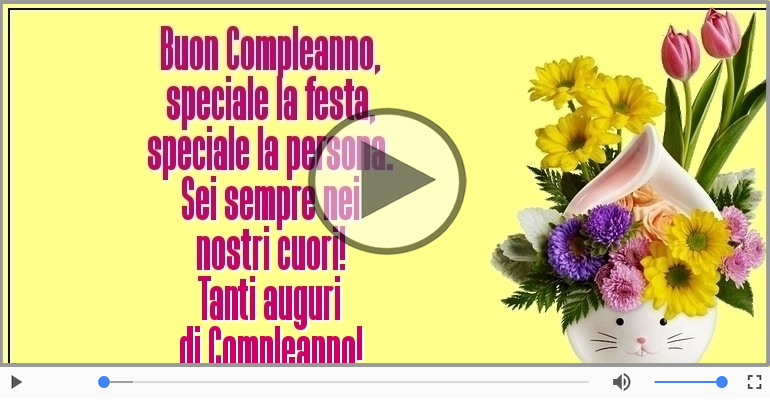 Buon compleanno!