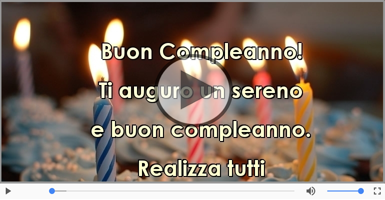 Buon Compleanno!