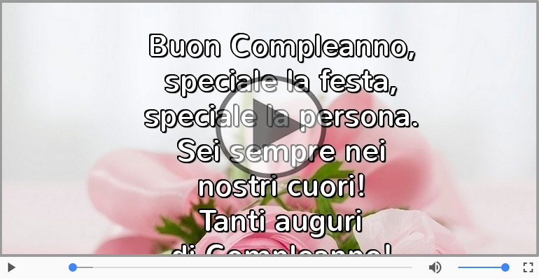 Buon compleanno!