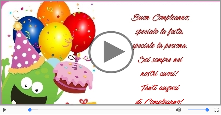 Buon compleanno!