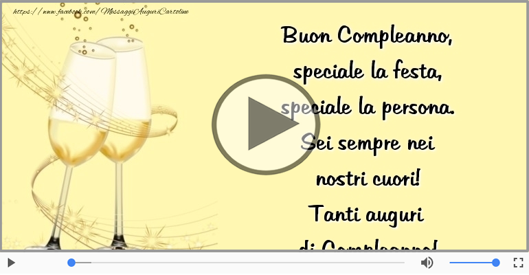 Buon compleanno!