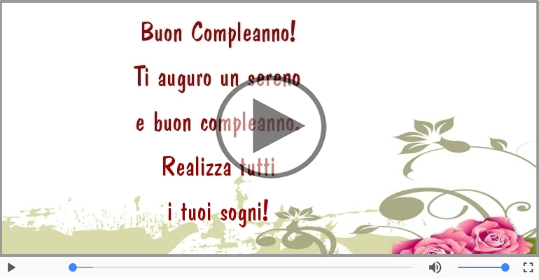 Buon Compleanno!