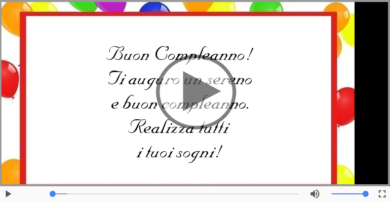 Buon Compleanno!