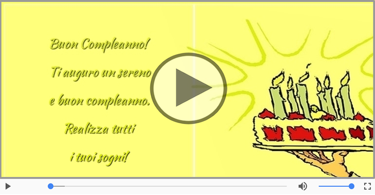 Buon Compleanno!