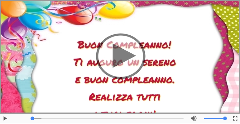 Buon Compleanno!