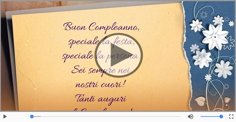 Buon compleanno!