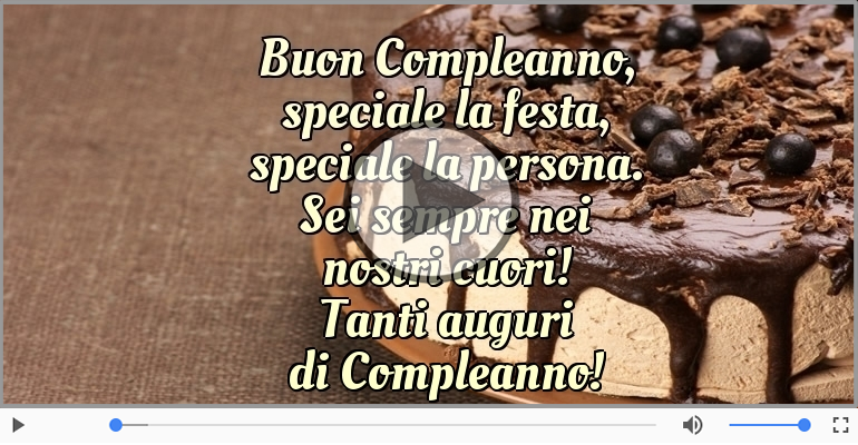 Buon compleanno!