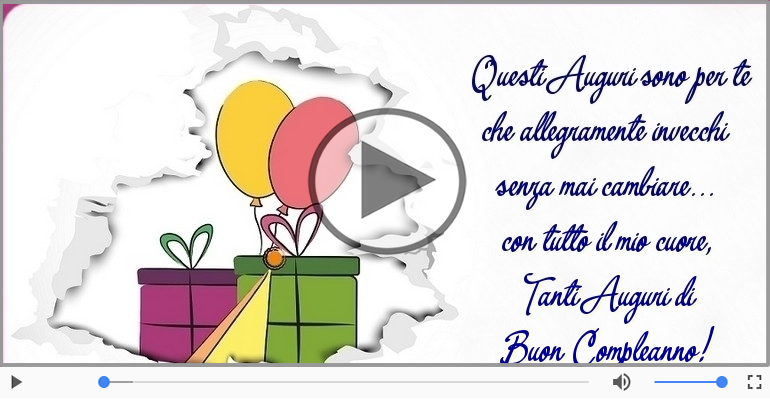 Tanti auguri di Buon Compleanno!