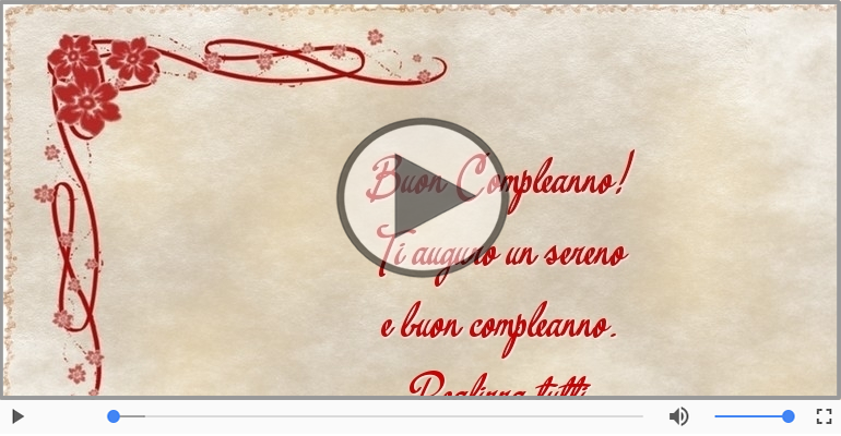 Buon Compleanno!