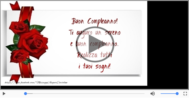 Buon Compleanno!