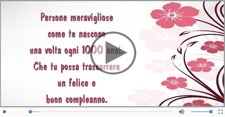 Buon compleanno!