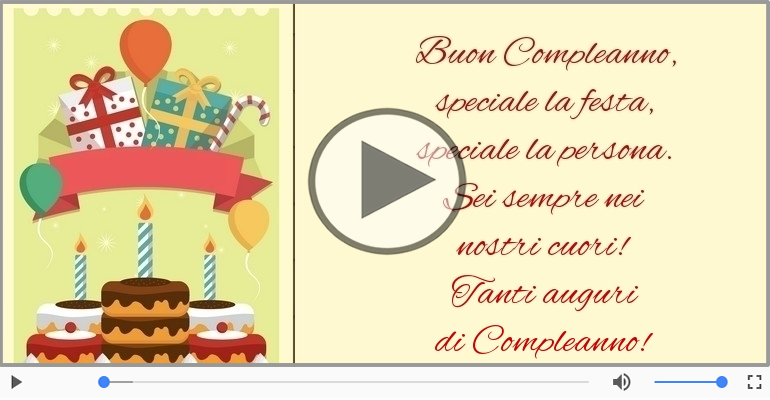 Buon compleanno!