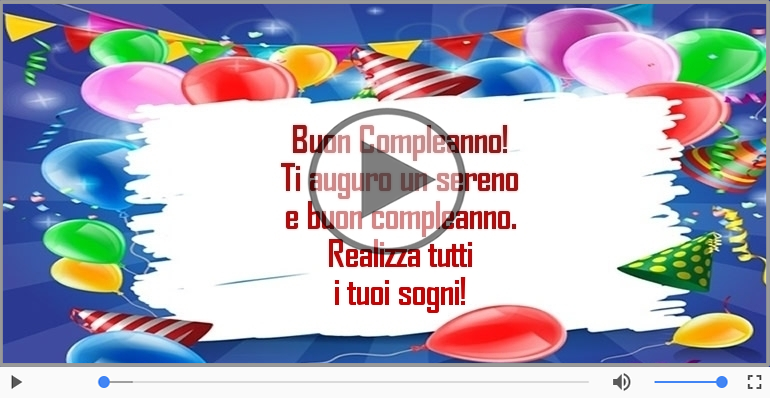 Buon Compleanno!