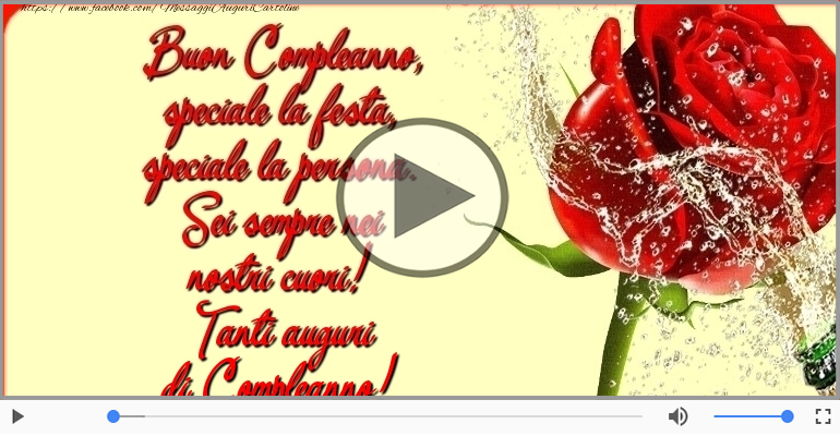Buon compleanno!